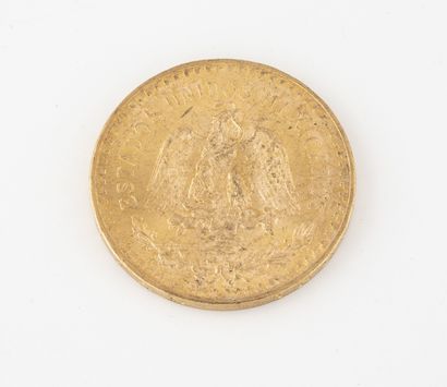 MEXIQUE
Pièce de 50 pesos, 1821-1947. 

Poids...