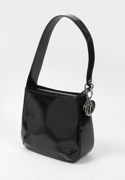 CHRISTIAN DIOR
Sac vintage en cuir laqué...