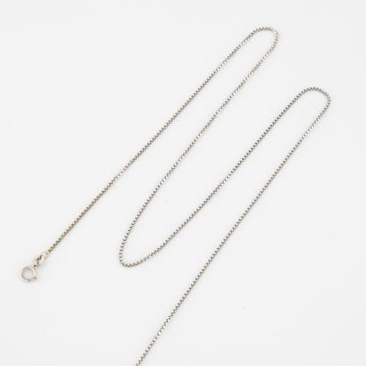 White gold (750) chain with Venetian stitch....