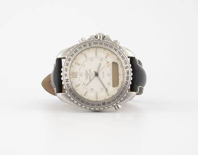 BREITLING, Pluton
Men's wrist watch in steel.

Round...
