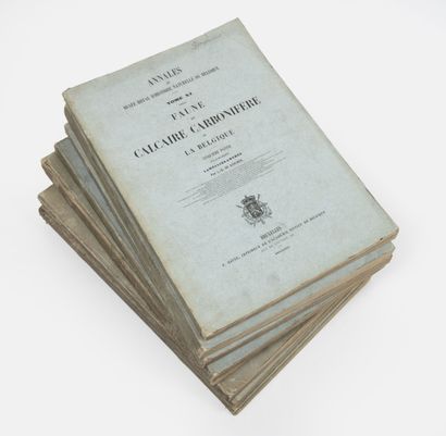 L.G. DE KONINCK 
Annales du musée royal d'histoire...
