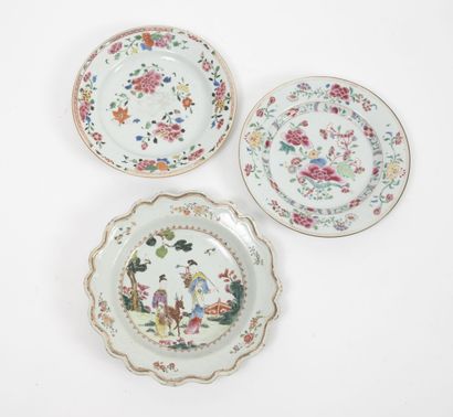 Chine, Compagnie des Indes, XVIIIème siècle
Three...