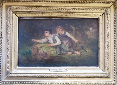 Antony SERRES (1828-1898)
A couple of children...