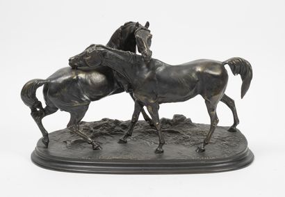 Pierre-Jules Mene (1810-1879)
Group of Arabian...