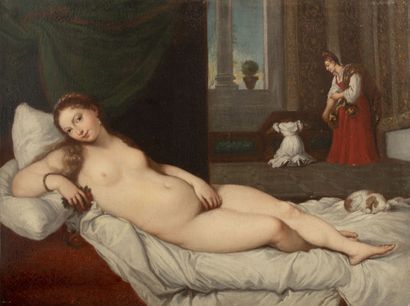 D'après Tiziano VECELLIO dit le Titien (1488-1576)...