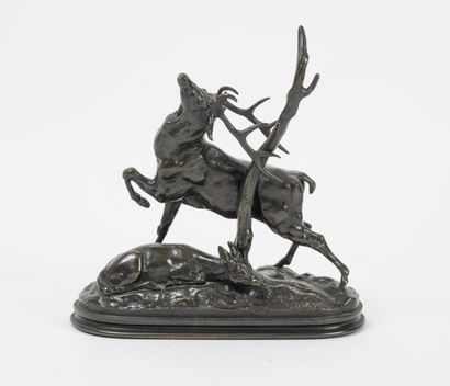 D'après Antoine Louis BARYE (1796-1875)
The...