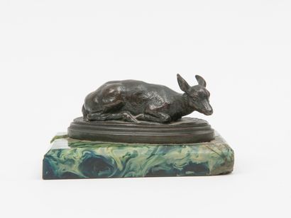 D'après Antoine-Louis BARYE (1796-1875)
Fallow...