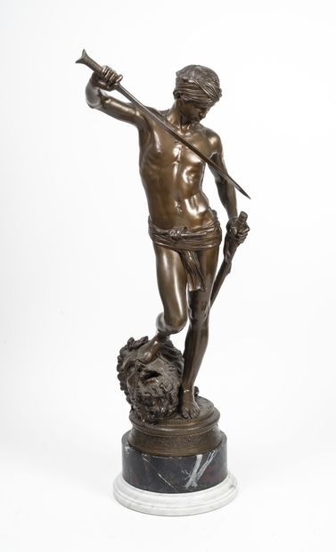 D'après Antonin MERCIÉ (1845-1916)
David...