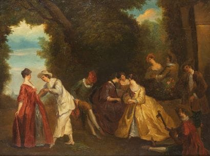 Suiveur de Nicolas LANCRET (1690-1743), d'après...
