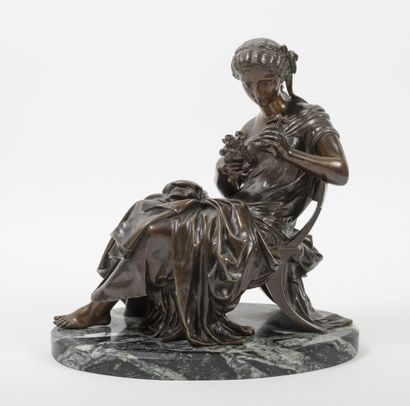 D'après MOREAU (XIXème siècle) 
Young woman...