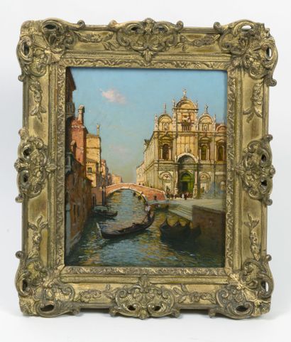 Gaston BOUCART (1878-1962)
Two views of Venice...