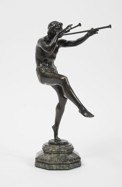 D'après Eugène D. PIRON (1875-1928)
Flute...