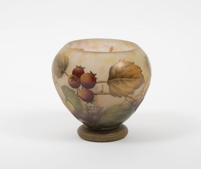 Etablissements DAUM à Nancy
Vase with swollen...