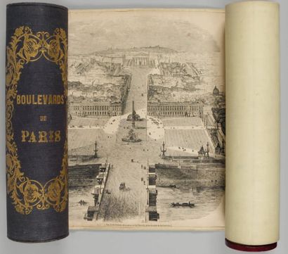 Paris/Les Boulevards de Paris. P. L'Illustration...