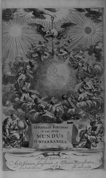 KIRCHER (Athanase)
Mundus subterrraneus in...