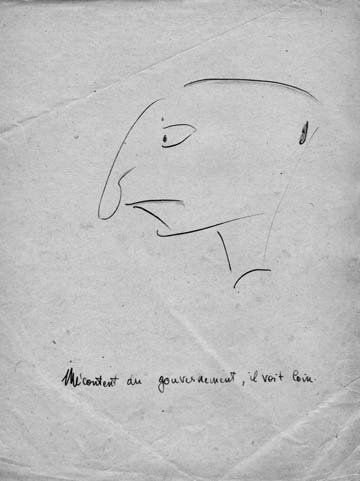 Jean-Paul SARTRE
ALBUM de 24 DESSINS originaux...
