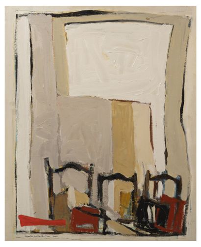 Frantz LE CARPENTIER (1961)
Sans titre, 2002.

Huile...