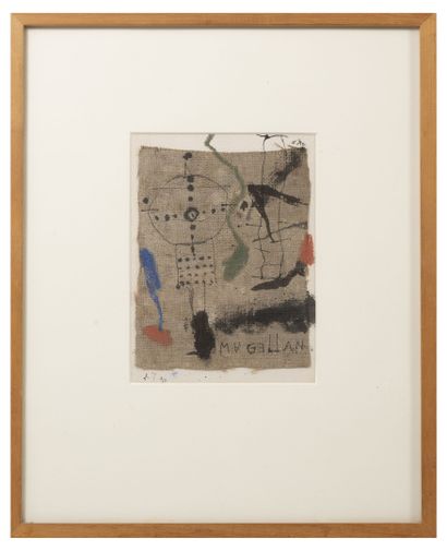 Richard TEXIER (1955)
Magellan, 1990.

Technique...
