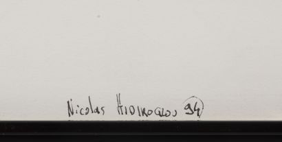 HIDIRO (XXème -XXIème) dit Nicolas Hidiroglou
Sans...
