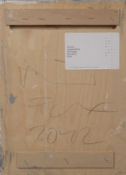 Pius FOX (1983)
Sans titre (PFT 9), 2012.

Huile...