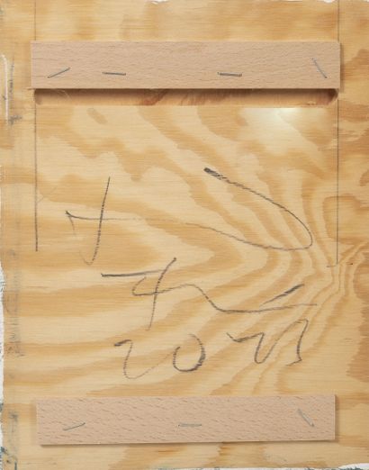 Pius FOX (1983)
Sans titre, 2013.

Huile...