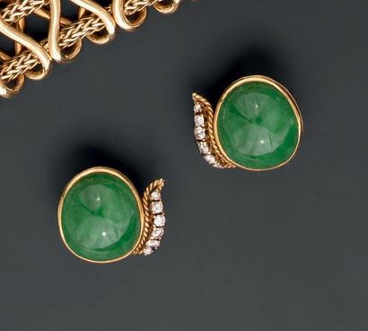 VAN CLEEF & ARPELS N.Y.
Paire de clips d'oreille...