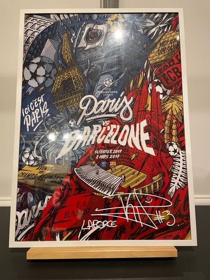 Christophe Quiquandon

 Poster of the PSG-Barcelona...