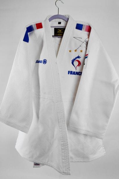 Clarisse Agbégnénou

France Mizuno judo kimono...