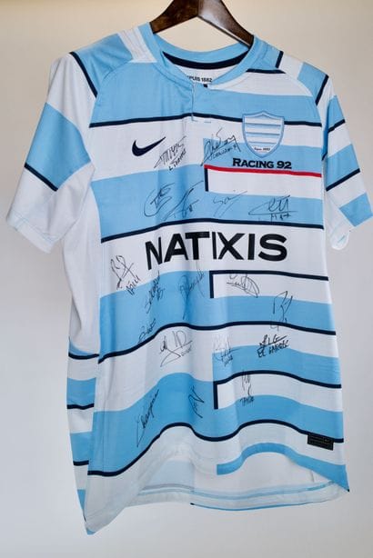 Teddy Thomas
Racing 92 Nike match shirt signed...