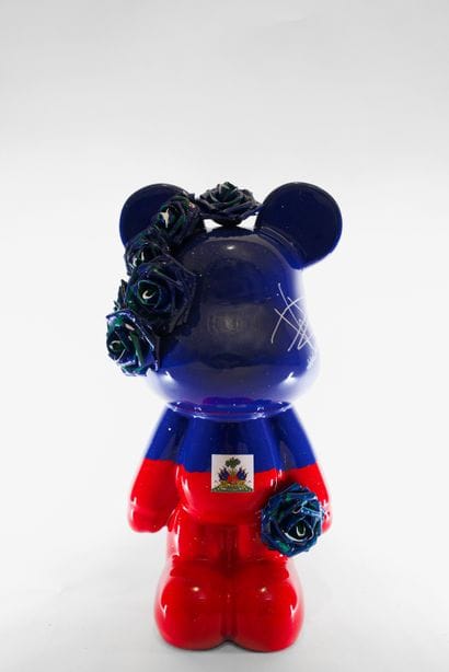 Gaëlle MKS
Mini Haiti Bear sculpture - unique...