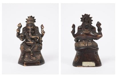 INDE, XXème siècle
Seated Ganesh.

Proof...