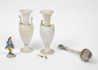 MANUFACTURE ROYALE DE SÈVRES
Pair of white...