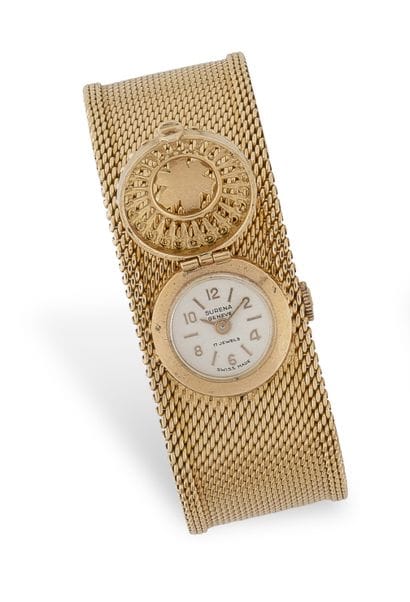 SURENA Genève
Ladies' wristwatch in yellow...