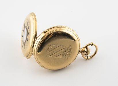 Charles OUDIN, Genève, Horloger de la Marine
Half-savonnette...