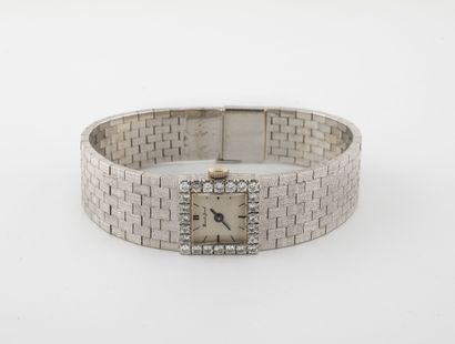 BUECHE-GIROD
Ladies' wristwatch in white...