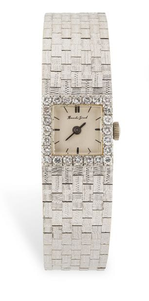 BUECHE-GIROD
Ladies' wristwatch in white...