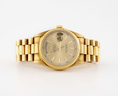 ROLEX ''OYSTER PERPETUAL DAY-DATE''

Men's...