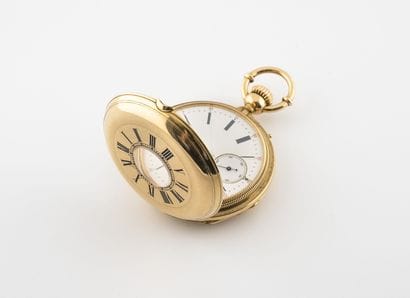 Charles OUDIN, Genève, Horloger de la Marine
Half-savonnette...