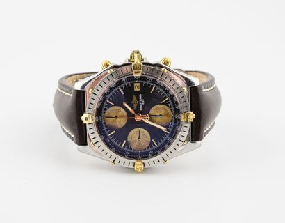 BREITLING ''CHRONOMAT''
Two-tone steel chronograph...