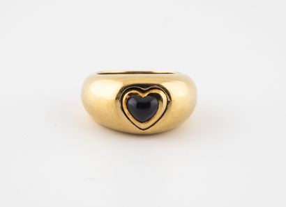 BOUCHERON Paris
Yellow gold (750) ring centered...