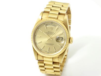 ROLEX ''OYSTER PERPETUAL DAY-DATE''

Men's...