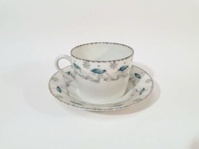 CHRISTIAN DIOR
Enamelled porcelain cup and...
