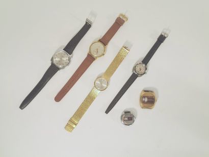 HERO & Divers 
Lot of 4 wristwatches and...