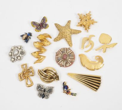 Lot of costume jewelry.