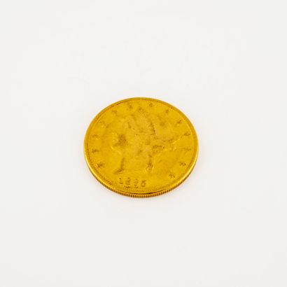 ÉTATS UNIS
Pièce de 20 dollars, Type Liberty,...