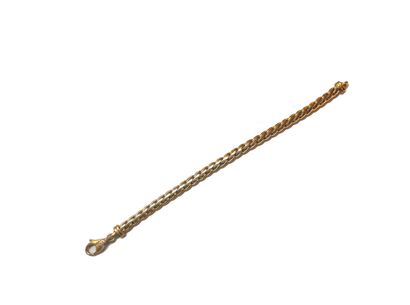 Yellow gold (750) bracelet with twisted Venetian...