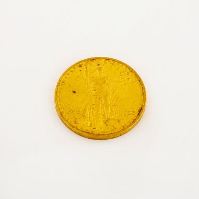 ÉTATS UNIS
Pièce de 20 dollars, Type Liberty,...