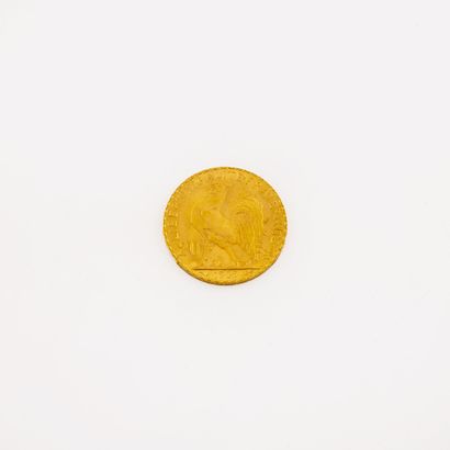 France
Pièce de 20 francs or, IIIème république,...