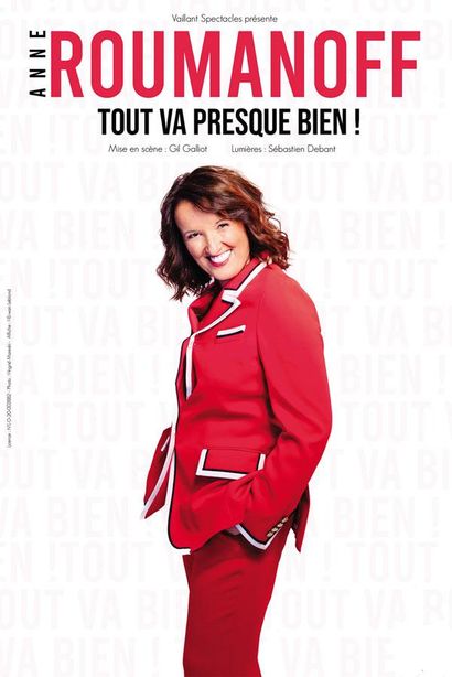4 places carré d'or pour Anne Roumanoff à...