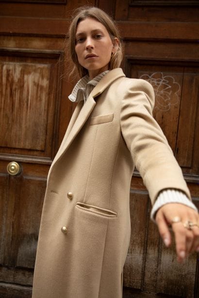 Manteau DIDIER CACHEMIRE SABLE

DIDIER COAT...